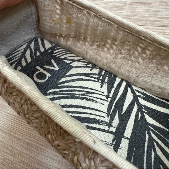 DV Dolce Vita Woven Wicker/Straw Neutral Tones Espadrille Flats - Picture 6 of 6